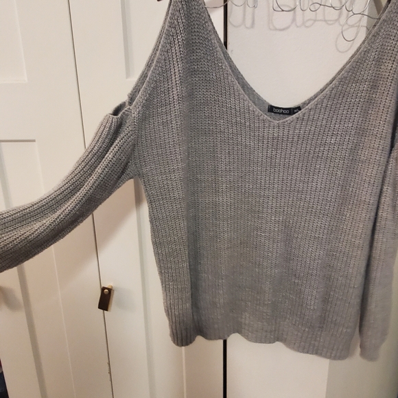 Off the shoulder slouchy sweater - Picture 2 of 4